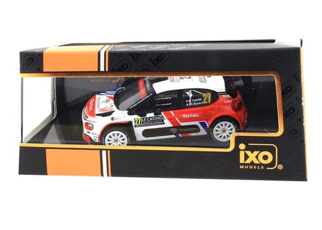 ixo models 1/43 (RAM747) CITROEN C3 R5 #27  Rally Montecarlo  2020