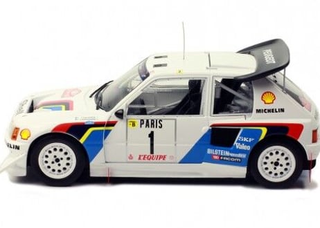 ixo models 1/18 (18RMC049A) Peugeot 205 T16 E2 #1 Rally Monte Carlo 1986