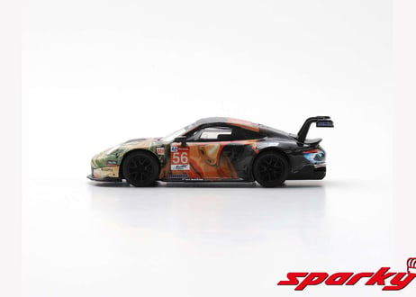Sparky 1/64 (Y142) PORSCHE 911 RSR #56 Team Project1 Winner LMGTE Am Class 24h Le Mans 2019