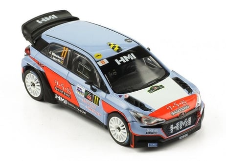 ixo models 1/43  (RAM660) HYUNDAI NG i20 WRC #11 2nd Monza Rally 2017