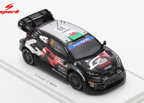 Spark 1/43 (S6880) TOYOTA GR Yaris Rally1 HYBRID #33 TOYOTA GAZOO Racing WRT Winner Rally Japan 2024