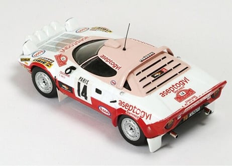 ixo models 1/43 (RAC113) LANCIA STRATOS HF #14 MONTE CARLO 1977