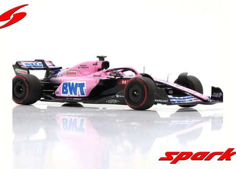 Spark 1/43 (S8522) Alpine A522 #14 BWT Alpine F1 Team 9th Bahrain GP 2022 Fernando Alonso