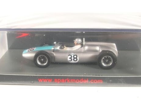 Spark 1/43 (S8061) Cooper T53 #38 German GP 1961