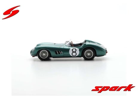 Spark 1/43 (S2444) ASTON MARTIN DBR 1 NO.8 24H LE MANS 1960