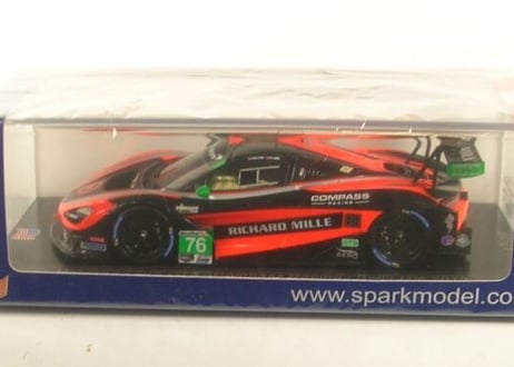 Spark 1/43 (US097) MCLAREN 720S GT3 #76 COMPASS RACING BELLE ISLE 2019