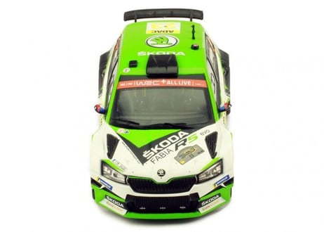 ixo models 1/43 (RAM731) SKODA FABIA R5 EVO #23 RALLY GERMANY 2019