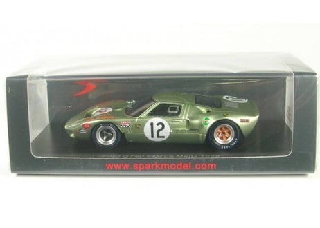 Spark 1/43 (S4539) FORD GT40 #12 24H LE MANS 1968