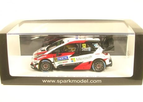 Spark 1/43 (S5169) Toyota Yaris WRC #12 Winner Rally Finland 2017