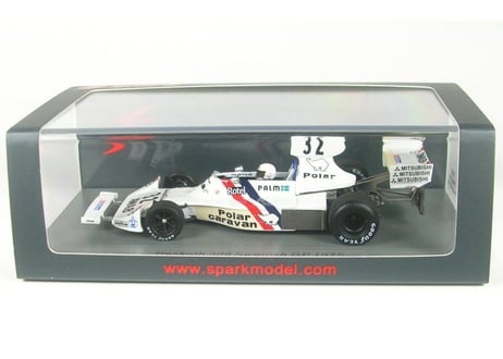 Spark 1/43 (S2467) HESKETH 308 #32 SWEDISH GP 1975