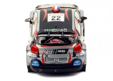 ixo models 1/43 (RAM737) Citroen C3 R5 #22 Monte Carlo 2019