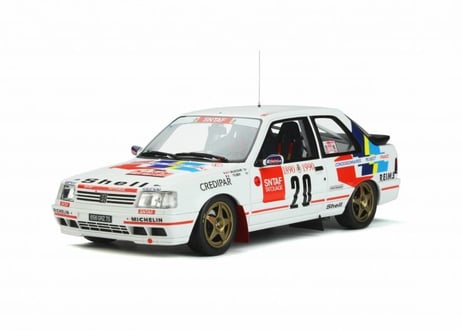 Otto mobile 1/18 (OT943) Peugeot 309 Gr. A #20 Rallye Monte Carlo 1990