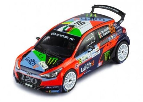 ixo models 1/43 (RAM780LQ) HYUNDAI i20 R5 #66 ACI Rally Monza 2020