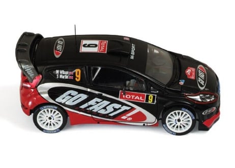 ixo models 1/43 (RAM492) Ford Fiesta RS WRC #9 Rally Monte Carlo 2012 M.Wilson