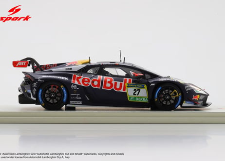 Spark 1/43 (SG1007) Lamborghini Huracan GT3 EVO2 #27 Red Bull Team ABT 24H Nurburgring 2025