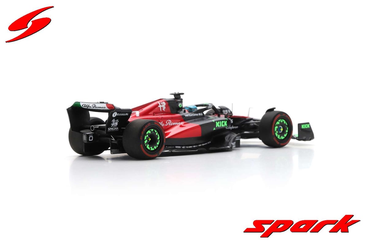 ミニカー Alfa Romeo F1 KICK Belgian GP2023 ミニカー Alfa Romeo F1 KICK Belgian GP2023 Alfa Romeo F1