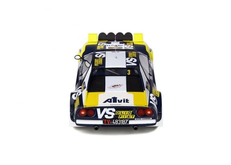 Otto Mobile 1/18 (OT567) Ferrari 308 GTB Gr.4 # 3 (Yellow / Dark Blue)