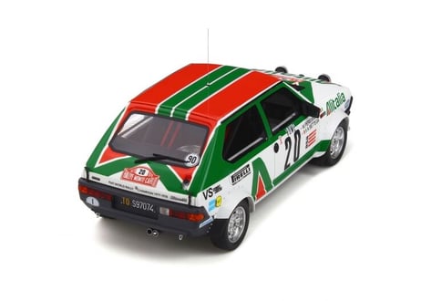 Otto Mobile 1/18 (OT294) Fiat Ritmo Abarth Gr.2 #20 Rallye Monte Carlo 1979