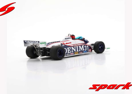 Spark 1/43 (S7252) Osella FA1B #31 Belgian GP 1981 Piercarlo Ghinzani