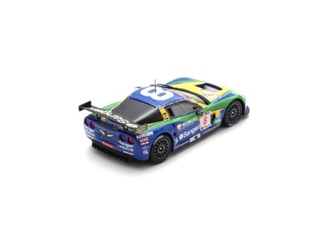 Spark 1/43 (100SPA22) Chevrolet Corvette C6.R #8 Sangari Team Brazil 24H Spa 2009