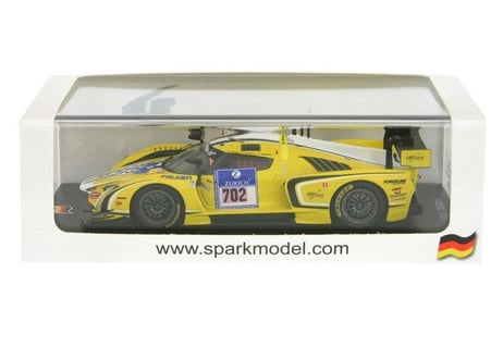Spark 1/43 (SG242) SCG SCG003C #702 - 24h Nurburgring 2016