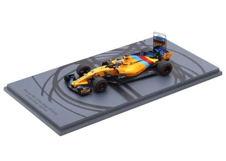 Spark 1/43 (S6069) McLaren MCL33 #14 McLaren F1 Team Abu Dhabi GP 2018  Fernando Alonso
