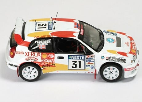 ixo models 1/43 (RAC148) TOYOTA COROLLA WRC #31 Rally Finland 2000