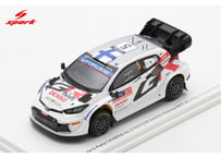 Spark 1/43 (S6878) TOYOTA GR Yaris Rally1 HYBRID #5 TOYOTA GAZOO Racing WRT 4th Rally Finland 2024