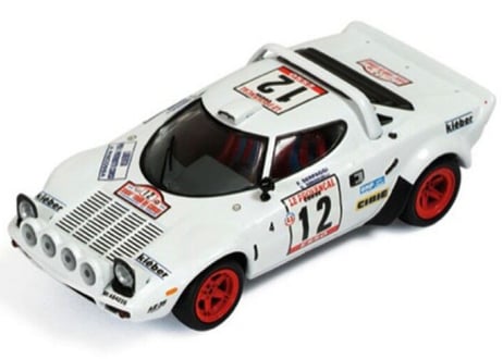 ixo models 1/43 (RAC183) Lancia Stratos HF #12  Tour De Corse 1979
