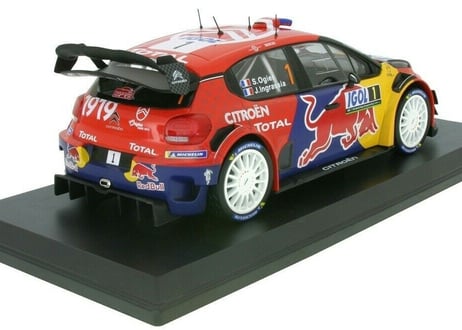 NOREV 1/18 (181647) CITROEN C3 #1 WRC RALLY TOUR DE CORSE 2019