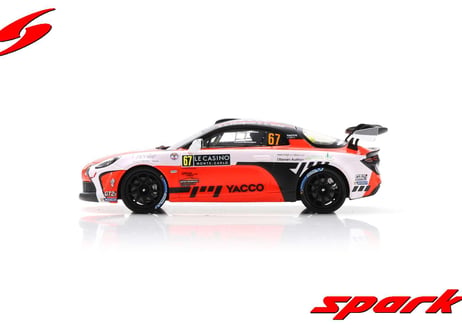 Spark (S6726) Alpine A110 Rally RGT #67 Chazel Technologie Course Winner RGT Rally Monte Carlo 2023