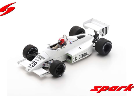 Spark 1/43 (S5781) ARROWS A6 #29 FRENCH GP 1983