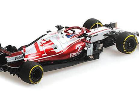MINICHAMPS 1/43 Alfaromeo Racing ORLEN C41 #7 Bahrain GP 2021 K.Raikkonen