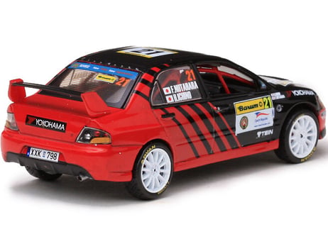 VITESSE 1/43 (43416) MITSUBISHI LANCER EVOLUTION IX #21 Barum Rally Ziin 2010