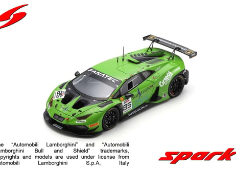 Spark 1/43(SB711)Lamborghini Huracan GT3 EVO2 #85 GRT GrasserRacingTeam WinnerSilverCup 24HSpa 2023