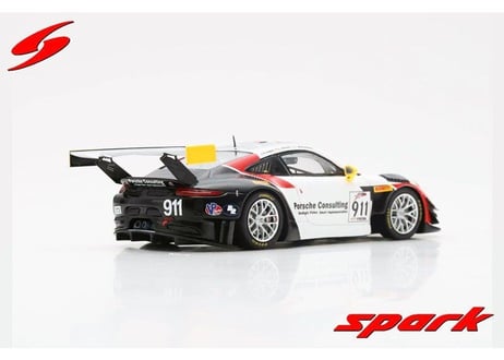 Spark 1/43 (US064) Porsche 911 GT3 R #911 8H California 2018 Wright Motorsport