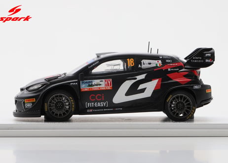 Spark 1/43 (S6883) TOYOTA GR Yaris Rally1 HYBRID #18 TOYOTA GAZOO Racing WRT 4th Rally Japan 2024