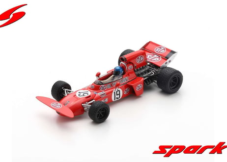 Spark 1/43 (S7262) MARCH 711 #19 CANADIAN GP 1971 MIKE BEUTTLER