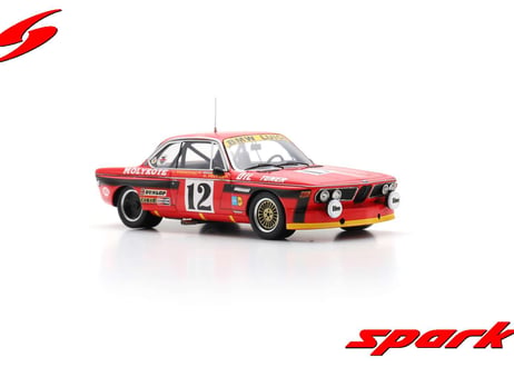 Spark 1/43 (43SPA1974) BMW 3.0 CSI #12 Winner 24H Spa 1974