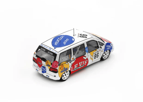 Spark 1/43 (100SPA13) Peugeot 806 #86 Peugeot Talbot Belgique 24H Spa 1995
