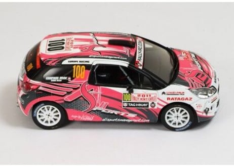 ixo models 1/43 (RAM460) Citroen DS3 R3 #100 Rally Monte Carlo IRC 2011