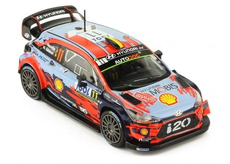 ixo models 1/43 (RAM711) HYUNDAI Coupe i20 WRC #11 1st Rallye Corse 2019