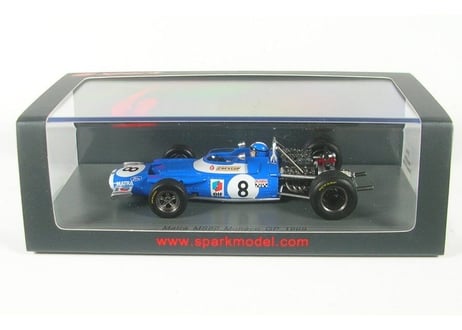 Spark 1/43 (S7188) MATRA MS80 NO.8 MONACO GP 1969