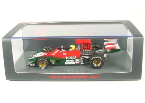 Spark 1/43 (S7572) ISO IR NO.26 BRITISH GP 1973