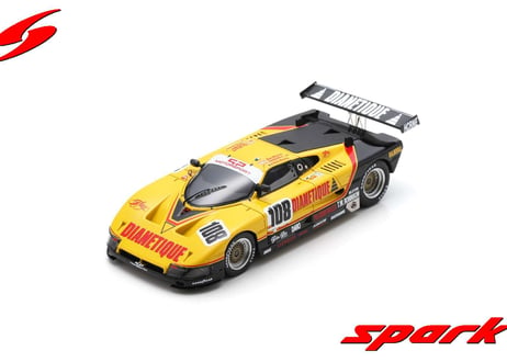 Spark 1/43 (S6802) Spice SE 87 C #108 17th 24H Le Mans 1989