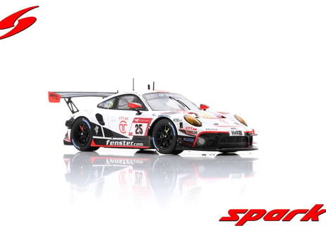 Spark 1/43 (SG847) Porsche 911 GT3 R #25 Huber Motorsport 24H Nurburgring 2022