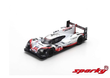 Sparky 1/64 (Y112) PORSCHE 919 HYBRID #2 PORSCHE LMP TEAM WINNER LE MANS 2017