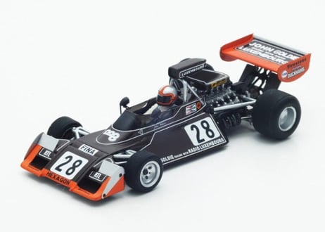 Spark 1/43 (S4785) Brabham BT42 #28 6th Monaco GP 1974