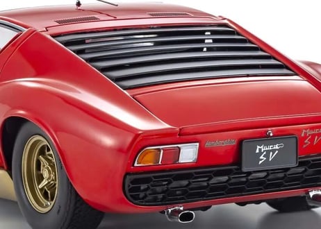 KYOSHO 1/18 (KS08317RG) Lamborghini Miura P400SV Red/Gold