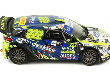 ixo models 1/43 (RAM696) HYUNDAI NGi20 WRC # 222 Monza Rally Show 2018